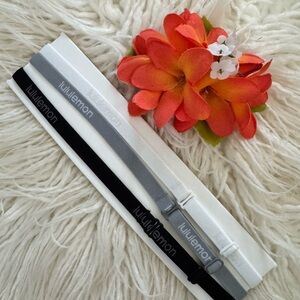 lululemon athletica Hairbands in Black, Gray, and White